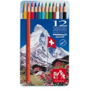 סט עפרונות צבע אקוורל קרנדש 12